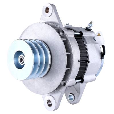 Rareelectrical - New 60A 24 Volt Alternator Compatible With Hitachi Excavator Ex400lc-3 6Rb1 1989-On Lr240-31B - Image 7