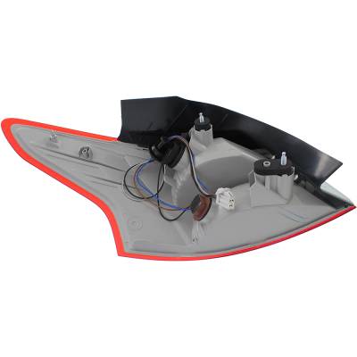 Rareelectrical - New Right Tail Lights Compatible With Ford Focus S Sel Titanium Plus Hatchback Sedan 4-Door 2.0L - Image 2