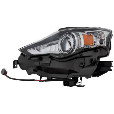 Rareelectrical - New Left Headlights Compatible With Lexus Is250 Is350 Is200t Is300 2.0L 2.5L 3.5L 2014 2015 2016 By - Image 3