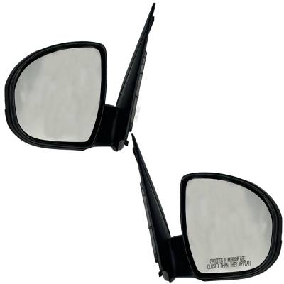 Rareelectrical - New Pair Of Mirror Compatible With Hyundai Tucson 2.0L 2.4L 2019 2020 2021 By Part Numbers Hy1321289 - Image 2