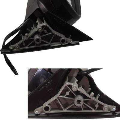 Rareelectrical - New Pair Of Mirror Compatible With Volkswagen Passat Sportline Execline Se S Sel R-Line Highline - Image 4