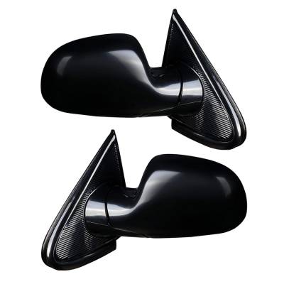 Rareelectrical - New Door Mirrors Pair Fits Dodge Caravan 2001-2007 4894410Aa 4894411Ab Ch1321203 - Image 2