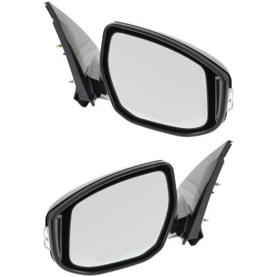 Rareelectrical - New Pair Of Mirror Compatible With Nissan Maxima Sr Sv Sl Sedan 4-Door 3.5L 2.5L 2016 2017 2018 2019 - Image 4