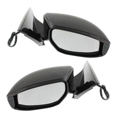 Rareelectrical - New Pair Of Mirror Compatible With Nissan Maxima Sr Sv Sl Sedan 4-Door 3.5L 2.5L 2016 2017 2018 2019 - Image 5