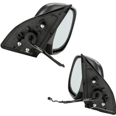 Rareelectrical - New Pair Of Mirror Compatible With Mitsubishi Outlander Sport Se  Es Le Gt 2.0L 2.4L 2011 2012 2013 - Image 3