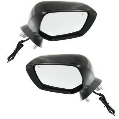 Rareelectrical - New Pair Of Mirrors Compatible With Subaru Forester 2.5I Limited Sport Utility 4 Door 2.5L 2014 2015 - Image 3