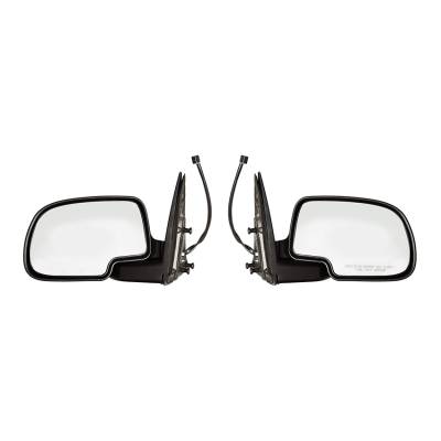 Rareelectrical - New Pair Of Door Mirror Fits Chevrolet Silverado 1500 2500 Hd 2001-2002 15172247 - Image 4