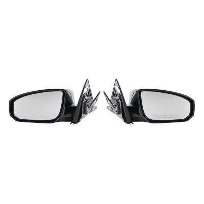 Rareelectrical - New Door Mirror Pair Compatible With Nissan 04-08 Maxima Power W/O Heat Ns48er Ni1320162 Ns48el - Image 4
