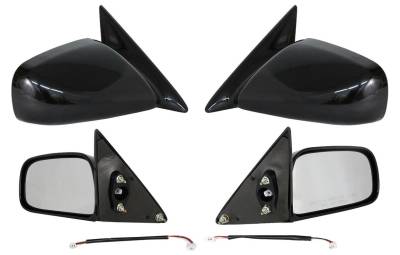 Rareelectrical - New Door Mirror Pair Compatible With Toyota 97-01 Camry Power W/O Heat To1320139 87940-33150-C0 - Image 3