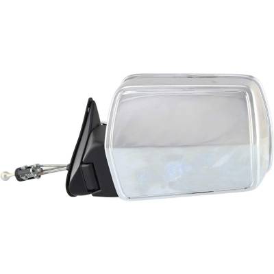 Rareelectrical - New Left Mirror Compatible With Jeep Cherokee Comanche Wagoneer 1984 1985 1986 1987 1988 1989 1990 - Image 5