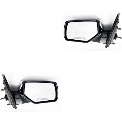 Rareelectrical - New Pair Of Mirror Compatible With Chevrolet Gmc Suburban Tahoe Yukon Xl Yukon Suburban 3500 Hd 2015 - Image 1
