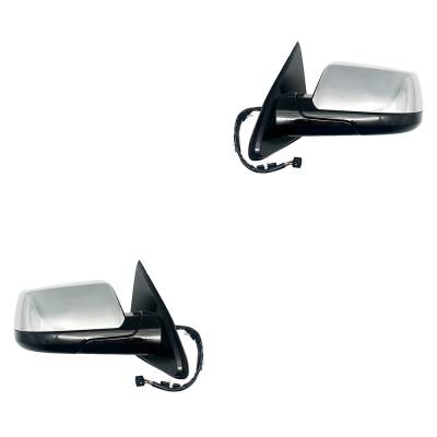Rareelectrical - New Pair Of Mirror Compatible With Chevrolet Gmc Suburban Tahoe Yukon Xl Yukon Suburban 3500 Hd 2015 - Image 2