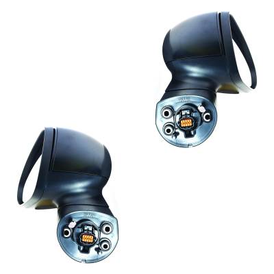 Rareelectrical - New Pair Of Mirror Compatible With Kia Rio 2014 2015 2016 2017 By Ki1321187 Ki1320187 8180141 - Image 3