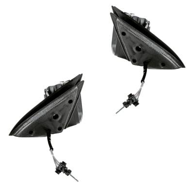 Rareelectrical - New Pair Of Mirror Compatible With Volkswagen Jetta 2011 2012 2013 2014 2015 2016 2017 2018 By - Image 3