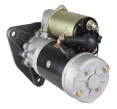 Rareelectrical - New Starter Compatible With Komatsu Crawlers 6D155 D95 6D155 D95 1978-1986 D150a 6D155 D155a 6D155 - Image 3
