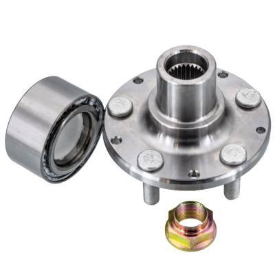 New Import Spindle Hub Compatible With Subaru Legacy Impreza Forester 1.8L 2.2L 2.5L 1990 1991 1992