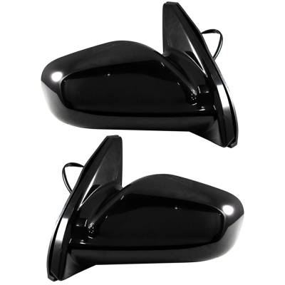 Rareelectrical - New Side Door Mirror Pair Compatible With Pontiac Vibe Base Wagon 2003 2004 2005 2006 2007 2008 By - Image 2