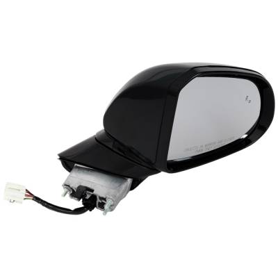 Rareelectrical - New Right Mirror Compatible With Hyundai Santa Fe 2.0L 2.4L 2019-2019 By Part Numbers Hy1321264 - Image 3