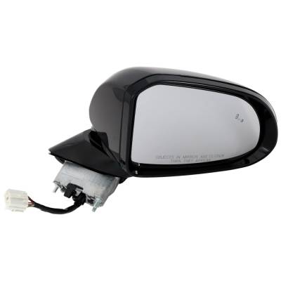 Rareelectrical - New Right Mirror Compatible With Hyundai Santa Fe 2.0L 2.4L 2019-2019 By Part Numbers Hy1321264 - Image 5