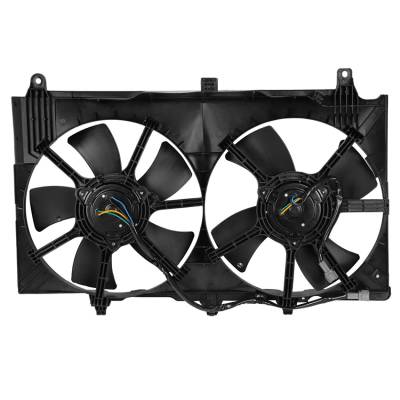 Rareelectrical - New Cooling Fan Compatible With Infiniti G35 Sedan Manual 2003-2006 By Part Numbers 21481-Cf40b - Image 2
