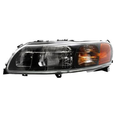 New Driver Side Halogen Headlight Compatible With Volvo S60 Awd R T5 Base 2.0T 2.4T 2.5T Sedan 4