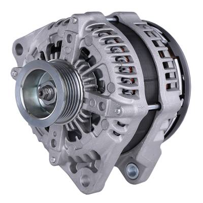 Rareelectrical - New 240A Regular Wheel 6 Groove Cw Alternator Compatible With Ford F-150 Xlt Lariat Platinum Xl King - Image 7