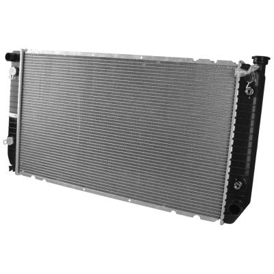 Rareelectrical - New Radiator Compatible With Chevrolet Audi Pickup 1994 1995 1996 1997 1998 1999 2000 By Part - Image 3