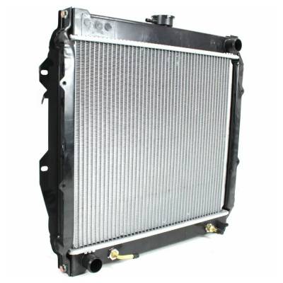 Rareelectrical - New Radiator Compatible With Toyota Audi Pickup 1986 1987 1988 1989 1990 1991 1992 1993 1994 1995 By - Image 3