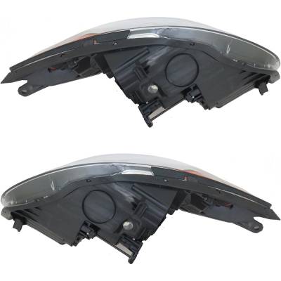 Rareelectrical - New Pair Of Headlights Compatible With Hyundai Elantra Se Sedan 4-Door 1.8L 2014 2015 2016 By Part - Image 6