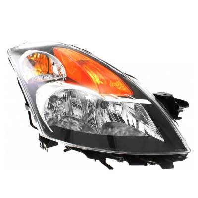 Rareelectrical - New Right Headlight Compatible With Nissan Altima S Sedan 4 Door 2.5L 3.5L 2008 2009 By Part Numbers - Image 1