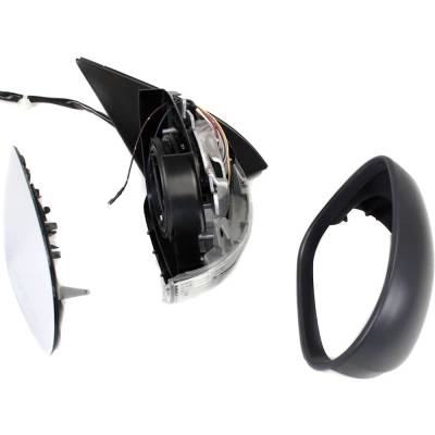 Rareelectrical - New Right Mirror Compatible With Volkswagen Passat 2.0L 3.6L 2006-2009 By Part Numbers Vw1321121 - Image 2