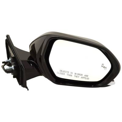 Rareelectrical - New Right Mirror Compatible With Toyota Prius 1.8L 2016-2019 By Part Numbers To1321357 8791047420 - Image 1