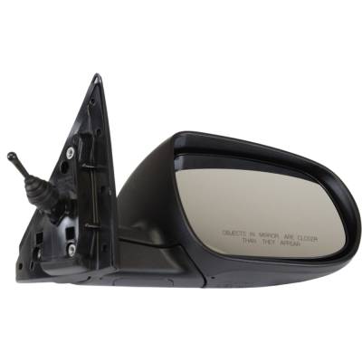 Rareelectrical - New Right Mirror Compatible With Kia Forte 2.0L 2.4L 2010-2012 By Part Numbers Ki1321165 876061M100 - Image 1