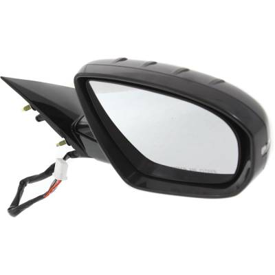 Rareelectrical - New Right Mirror Compatible With Kia Cadenza 3.3L 2014-2015 By Part Numbers Ki1321171 876203R702 - Image 2