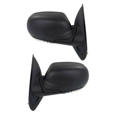Rareelectrical - New Pair Of Door Mirrors Fits Gmc Envoy Sle 2002-09 Gm1321264 15789780 Gm1320264 - Image 2