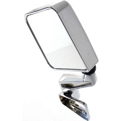 Rareelectrical - New Left Mirror Compatible With Jeep Wrangler 2.5L 4.0L 4.2L 1987-2001 By Part Numbers 55027207-Pfm - Image 4
