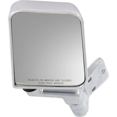 Rareelectrical - New Right Mirror Compatible With Jeep Wrangler 2.5L 4.0L 4.2L 1987-2001 By Part Numbers Ch1321189 - Image 4