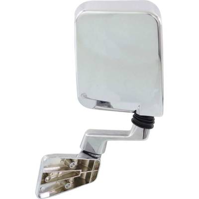Rareelectrical - New Right Mirror Compatible With Jeep Wrangler 2.5L 4.0L 4.2L 1987-2001 By Part Numbers Ch1321189 - Image 5