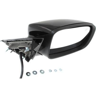 Rareelectrical - New Right Mirror Compatible With Dodge Charger 2011-2017 By Part Numbers Ch1321387 1Ld58axrah - Image 3