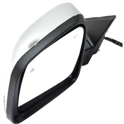 Rareelectrical - New Left Mirror Compatible With Jeep Grand Cherokee Grand Cherokee Wk 2011 2022 By Part Numbers - Image 2