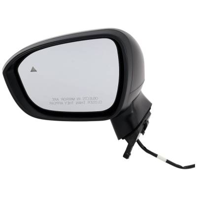 Rareelectrical - New Left Mirror Compatible With Nissan Rogue 1.5L 2.5L 2021-2021 By Part Numbers Ni1320334 Ni1320332 - Image 2