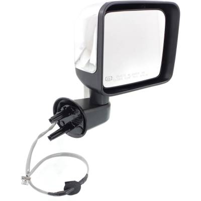 Rareelectrical - New Right Mirror Compatible With Jeep Wrangler 3.6L 2014-2014 By Part Numbers Ch1321389 68204246Aa - Image 2