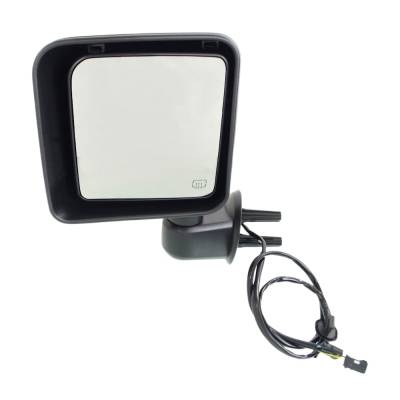 New Left Mirror Compatible With Jeep Wrangler Jk Wrangler 3.6L 2015 2018 By Part Numbers Ch1320393