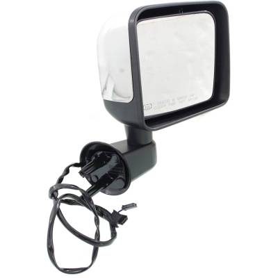 Rareelectrical - New Right Mirror Compatible With Jeep Wrangler Jk Wrangler 3.6L 2015 2018 By Part Numbers Ch1321391 - Image 2
