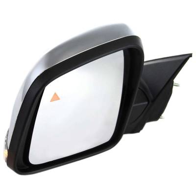 Rareelectrical - New Left Mirror Compatible With Jeep Grand Cherokee Grand Cherokee Wk 2011 2022 By Part Numbers - Image 2