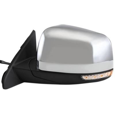 Rareelectrical - New Left Mirror Compatible With Jeep Grand Cherokee Grand Cherokee Wk 2011 2022 By Part Numbers - Image 5