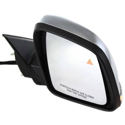 Rareelectrical - New Right Mirror Compatible With Jeep Grand Cherokee Grand Cherokee Wk 2011 2022 By Part Numbers - Image 2