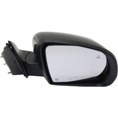 New Right Mirror Compatible With Jeep Cherokee 2.4L 3.2L 2014-2017 By Part Numbers Ch1321430