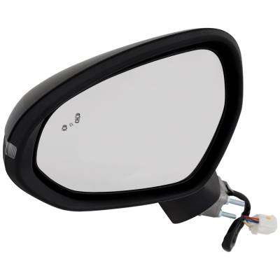 Rareelectrical - New Left Mirror Compatible With Kia K5 1.6L 2021-2023 By Part Numbers Ki1320246 87610L3080 - Image 1