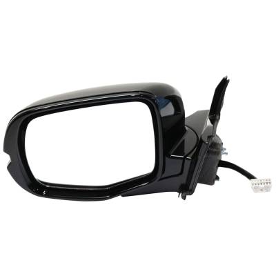 Rareelectrical - New Left Mirror Compatible With Honda Pilot 3.5L 2016-2021 By Part Numbers Ho1320307 76250Tg7a62zd - Image 1